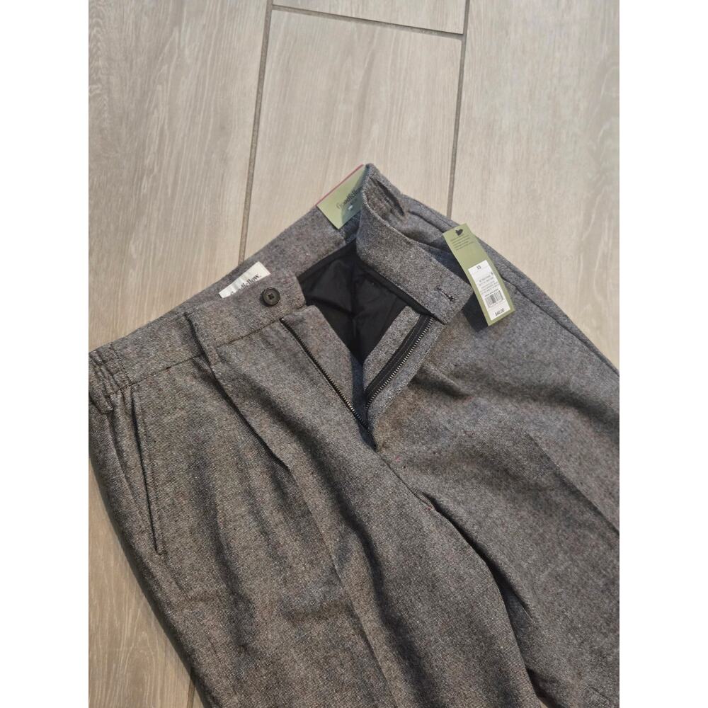 Goodfellow & Co Men's Pull-On Pleated Trousers Size: XS Color: Grey Tweed - Picture 5 of 10